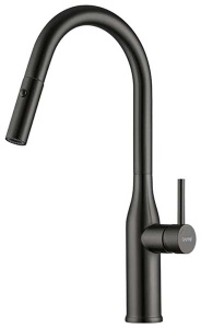 Смеситель для кухонной мойки Gappo G4398-41 / G4398-46, черный матовый