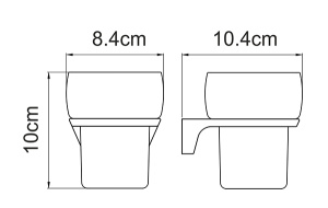Стакан Wasserkraft Aisch K-5928