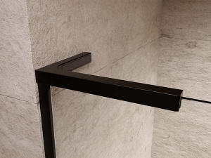 Душевая шторка на ванну Radaway Furo SL Black PND II Door