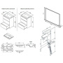 Комплект мебели AM.PM Gem S BK91GC