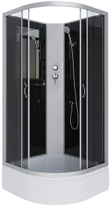 Душевая кабина Niagara Classic NG-3503-14BK / NG-3501-14BK / NG-3502-14BK, 100х100, тонированный