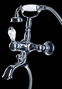 Смеситель для ванны Boheme Crystal 263-CRST
