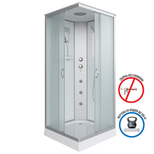 Душевая кабина Niagara Classic NG-1101-14G, 90х90, матовый