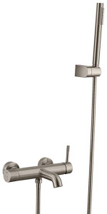 Смеситель для ванны Boheme Uno 463-NB Nikel Brush