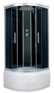 Душевая кабина Timo Standart T-1190 P / T-1100 P, 100х100, тонированный