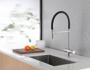 Смеситель для кухонной мойки Abber Wasser Kreis AF81141 с подключением к фильтру воды