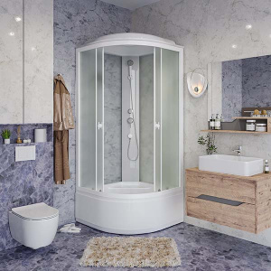 Душевая кабина Niagara Promo P80/40/MT / P100/40/MT, 100х100, матовый