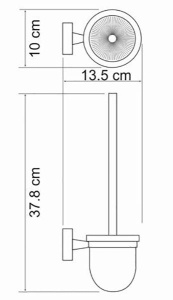 Ершик для унитаза Wasserkraft Isen K-4027