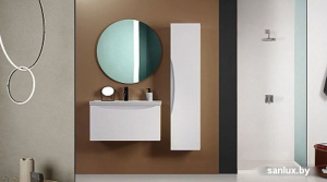 Мебель для ванных комнат Belux Тумба под умывальник Тобаго НП 60-01 (1 белый глянцевый) фото 1