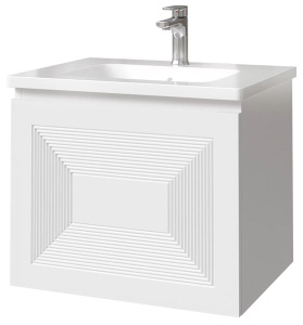 Тумба под умывальник Caprigo Modo Quarta 60 35711-SF027 / 80 35713-SF027 / 100 35715-SF027, 100, белый матовый