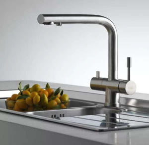 Смеситель для кухонной мойки Franke Atlas Clear Water с фильтрацией