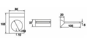 Стакан Rose RG1612