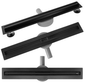 Душевой трап Rea Neox Slim pro black 60 / 70 / 80 / 90 / 100, 60 см