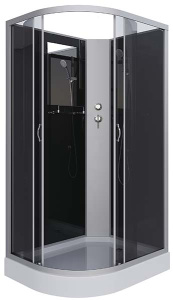 Душевая кабина Niagara Classic NG-3512-14BK, 120х80, тонированный