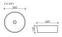 Умывальник CeramicaNova Element CN5001