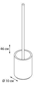 Ершик для унитаза Fixsen Coin FX-250-5