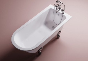 Ванна из искусственного камня Astra-form Ретро цветная, 170х75