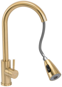 Смеситель для кухонной мойки Rea Cross gold matt REA-B5311