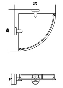 Полка Savol S-007073