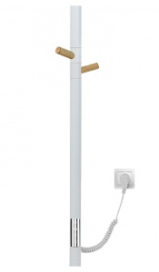 Полотенцесушитель Gloss&Reiter Е2 ENKEL.E2.L.15х75.H2.TIMER.WHITE-WOOD.СМ1 электрический (таймер)