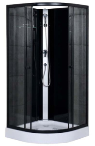 Душевая кабина Saniteco P1SE тонированная, 100х100, тонированный