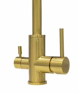 Смеситель для кухонной мойки Lemark Expert LM5061G с подключением к системе очистки воды