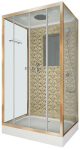 Душевая кабина Niagara Luxe NG-7772QG, 120х90, прозрачный