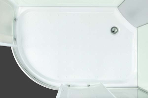 Душевая кабина Saniteco SN-120WL / SN-120WR, 80х120 R, матовый