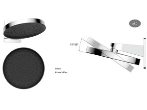 Верхний душ Vincea Inspire VSHD-3I3CGM