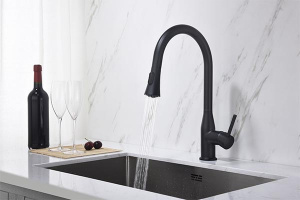 Смеситель для кухонной мойки Timo Saona 2336/03FL с выдвижным изливом