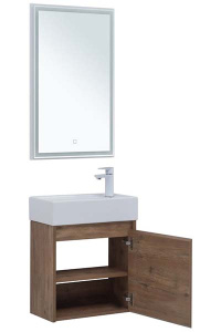 Комплект мебели Aquanet Nova Lite 50 1 дверь дуб рустикальный