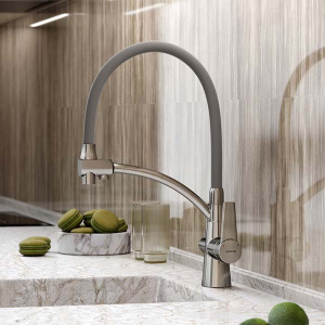 Cмеситель для кухонной мойки Sancos Eri SC4001BN с подключением к фильтру воды