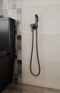 Смеситель встраиваемый Bravat D9151BW-ENG с гигиеническим душем