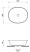 Умывальник Wellsee Brillant iCon 326003000 / 326004000, 50х40