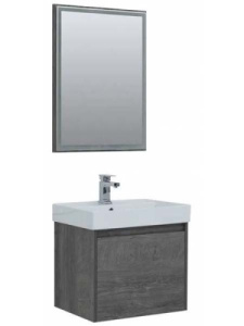 Комплект мебели Aquanet Nova Lite 60 / 75 1+1 ящик дуб рошелье, 60, дуб рошелье