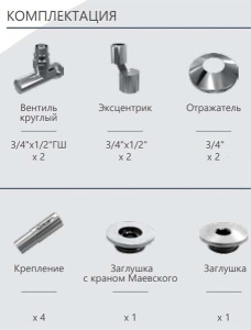 Полотенцесушитель Ukko Астрид П14