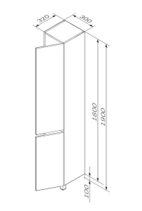Пенал AM.PM Gem S M91CSR0306OF