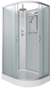 Душевая кабина Niagara Classic NG-3312-14BKT, 120х80, матовый