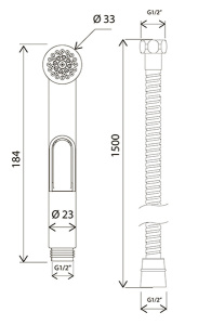 Гигиеническая лейка AM.PM F0202064
