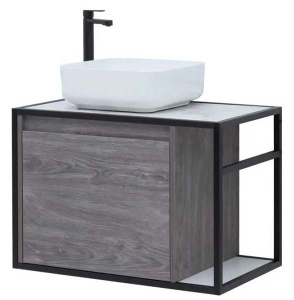Тумба под умывальник Aquanet Nova Lite Loft 75 / 90 дуб рошелье, 75, дуб рошелье