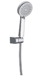Душевая лейка со шлангом Allen Brau Eclipse 5.E1005-00 / 5.E1005-BN, хром