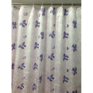 Шторы для ванны текстильные,170х180 (бабочки) (Китай)