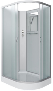 Душевая кабина Niagara Classic NG-3312-14BK, 120х80, матовый