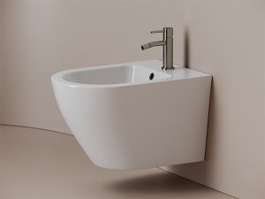 Подвесное биде CeramicaNova Whirl CN11008