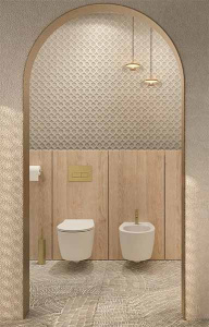Ершик для унитаза Deante Silia Gold BR ADI R712