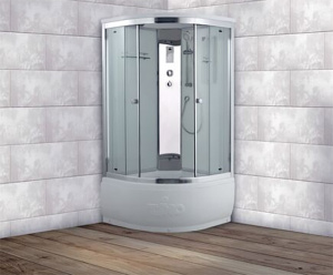 Душевая кабина Timo Comfort T-8890 Fabric Glass, 90х90, матовый