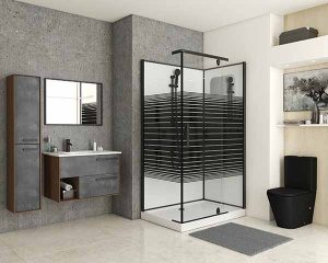 Душевая кабина Grossman GR272QL / GR272QR, 120х80 L, прозрачный с рисунком
