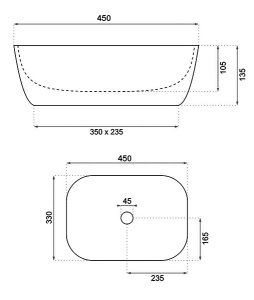 Комплект 2 в 1 подвесной унитаз с умывальником Roxen Antares Gold 508510G