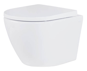 Система инсталляции для унитаза TECEbase kit 9400413 c кнопкой и унитазом Roxen Antares 530185-02 Rimless Soft Close