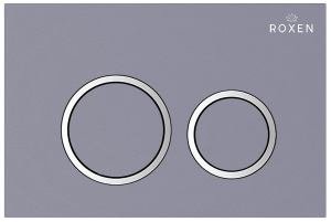 Комплект инсталляции 6 в 1 Roxen StounFix Dual Fresh 968253 с аромадозатором, серый бетон